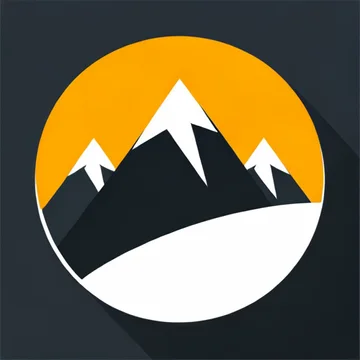 Mountain adventure app icon